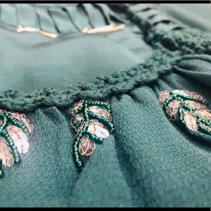 Maxstudio Special Edition Emerald Silk Dress